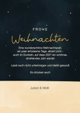 Weihnachtskarte Bär mit Weihnachtsbaum 3