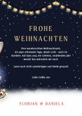 Weihnachtskarte Corgi mit Laterne 3