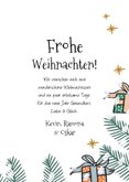 Weihnachtskarte Figur mit Foto 3