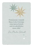 Weihnachtskarte Firma Faltsterne 3