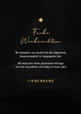 Weihnachtskarte Firmenkunden Foto in Sternform 3