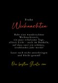 Weihnachtskarte funkelnder Lichterbaum 3