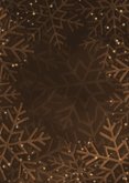 Weihnachtskarte Goldstaub Foto in Weihnachtskugel Rückseite
