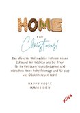 Weihnachtskarte Immobilienmakler Lebkuchenhaus 3