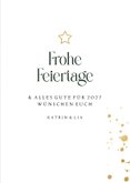 Weihnachtskarte 'Joy' mit eigenem Foto 3