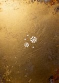 Weihnachtskarte Lichterkette 2027 mit Logo Goldoptik Rückseite