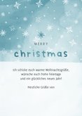 Weihnachtskarte mit kleinem Pinguin 'Warm hugs' 3