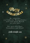 Weihnachtskarte Rentier mit Weihnachtsbrille 3