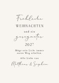 Weihnachtskarte Stern 'Jesus ist das Licht der Welt' 3