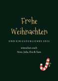 Weihnachtskarte Weihnachtssocken und Foto 3