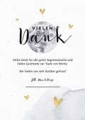 Dankeskarte zur Taufe mit Mond Fotocollage Send a Smile