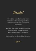 Grußkarte Danke für alles Herz EKG Send a Smile