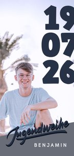 Fotokarte Einladung Jugendweihe