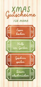 Karte XMAS-Gutscheine