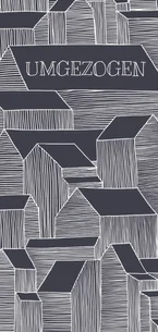Umzugskarte grafische Häuser