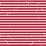 Dankeskarte Weihnachten Foto & Logo Geschenk gestreift Rückseite