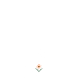 Einladung Kommunion kleine Blumen Rückseite