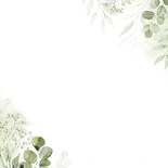Einladungskarte Fotocollage botanisch Abschiedsfeier Rente Rückseite