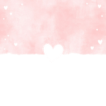 Geburtskarte mit Fotos Auqarelloptik mit Herzen rosa Rückseite