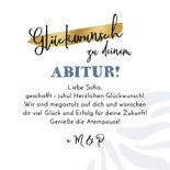 Abitur Glückwunschkarte 'In the Pocket' 3