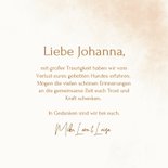 Beileidskarte Hundehalsband 'best friend' Herz Hund 3
