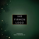 Dankesgrüße Firma Weihnachten goldene 2027 2