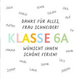 Dankeskarte für Lehrer oder Lehrerin Klassenfoto 3