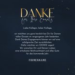 Dankeskarte Weihnachten Geschäftslogo in Weihnachtskugel 3