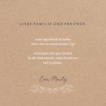 Dankeskarte zur Jugendweihe mit Zweigen und Sternen 3