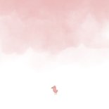 Danksagung Geburt Elefant rosa Foto innen Rückseite