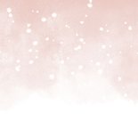 Danksagung Geburt rosa eigenes Foto & Schnee Rückseite