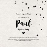 Danksagung zur Geburt eigenes Foto & Anhängeraufdruck 3