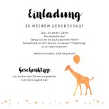 Dschungel-Einladung zum 7. Kindergeburtstag 3