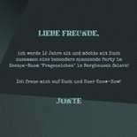 Einladung 12. Geburtstag Fragezeichen Blau Escape Room Party 3