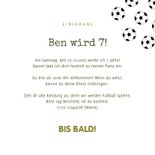 Einladung Fußball Party mit eigenem Foto 7. Geburtstag 3