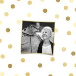 Einladung Goldene Hochzeit mit Foto und Punkten 2