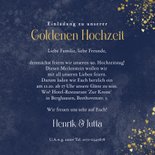 Einladung Goldene Hochzeit Zwei Schwäne 3