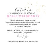 Einladung Halloween-Kindergeburtstag kleines Gespenst 3