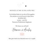 Einladung Jubiläum 60. Hochzeitstag Rosen 3