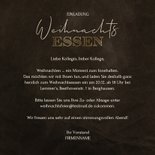 Einladung Weihnachtsessen geschäftlich Logo Weihnachtskugel 3