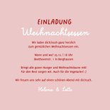 Einladung Weihnachtsessen Koch mit Pute 3