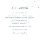 Einladung zum 60. Hochzeitstag romantische Blüten 3