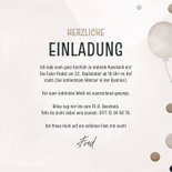 Einladung zum Ausstand Luftballons & foto 3