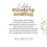 Einladung zum Betriebsausflug Sektflasche und Bubbles 3