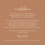 Einladung zum Geburtstag Blumenkranz & Foto 3
