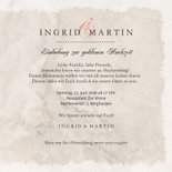 Einladung zum Hochzeitsjubiläum Rosenstrauß 3