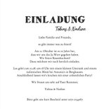 Einladung zum Hochzeitsjubiläum Schilder & Lichter grün 3