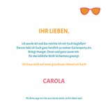 Einladung zum Sommer-Geburtstag "Let's Party" 3