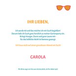 Einladung zum Sommer-Geburtstag "Let's Party" 3