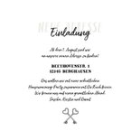 Einladung zur Einweihung mit Wegweiser Holz 3